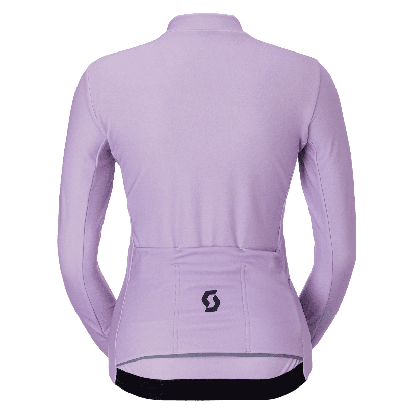 Kolesarski termo dres SCOTT Pro Warm WB LS purple/black ženski