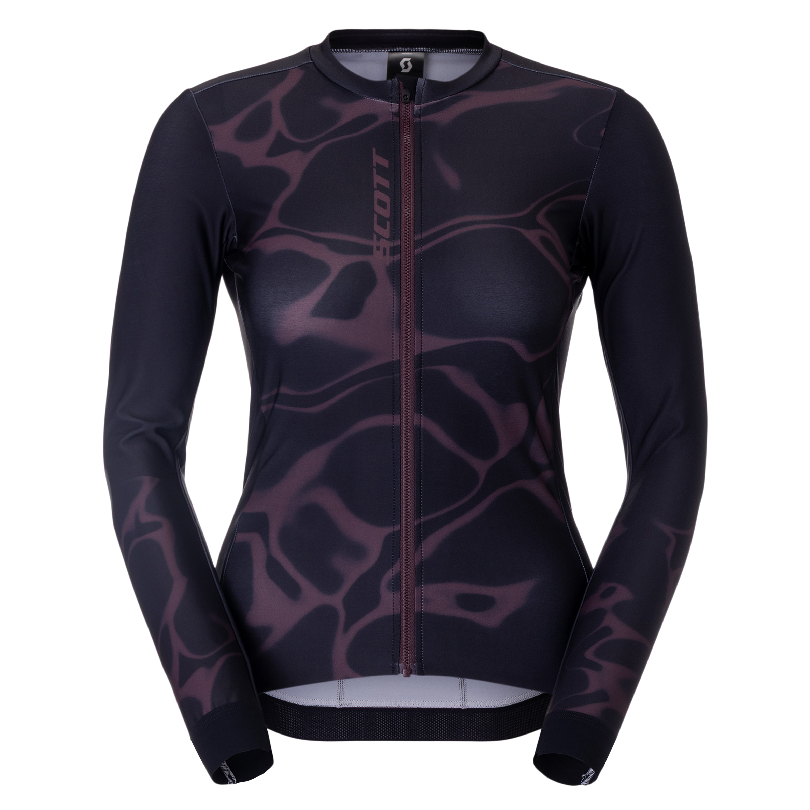 Kolesarski dres SCOTT Pro Mid LS red/black ženski Kolesarski dres SCOTT Pro Mid LS red/black ženski