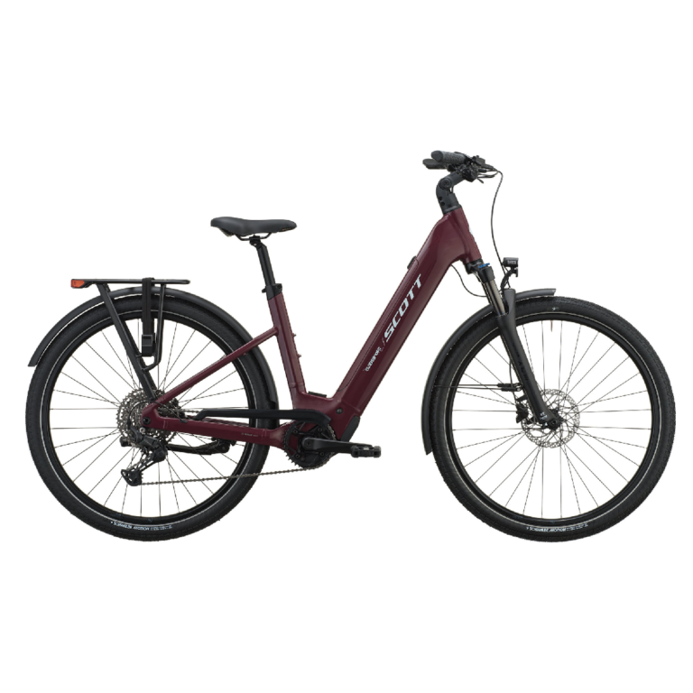 Električno treking kolo SCOTT Sub Sport 20 Wave aubergine purple 2027 Električno treking kolo SCOTT Sub Sport 20 Wave aubergine purple 2027