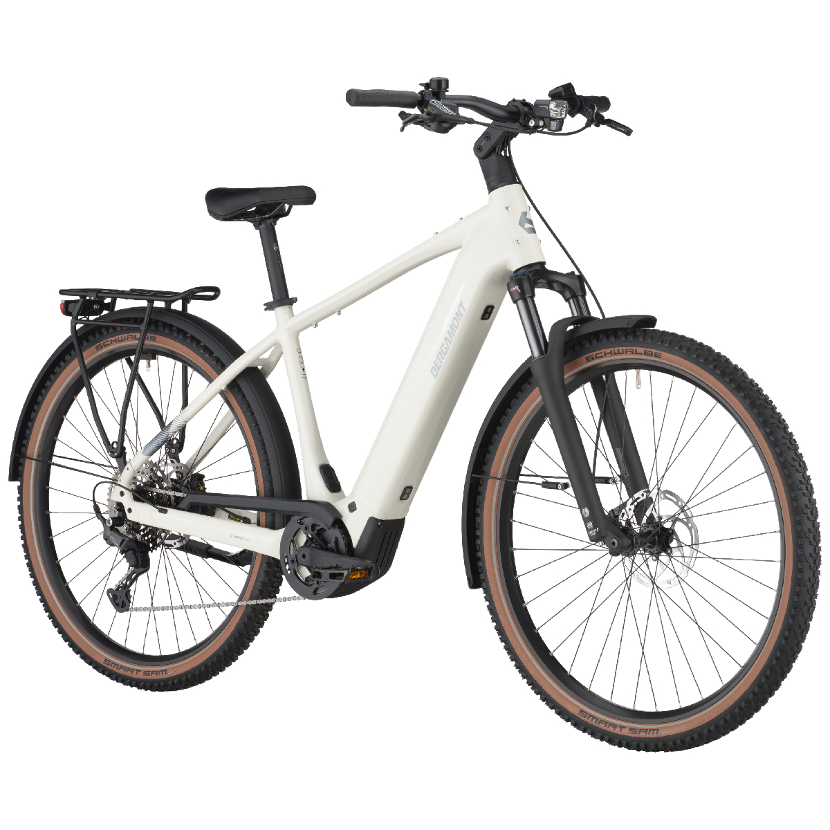 Električno treking kolo BERGAMONT E-Horizon SUV 30 white