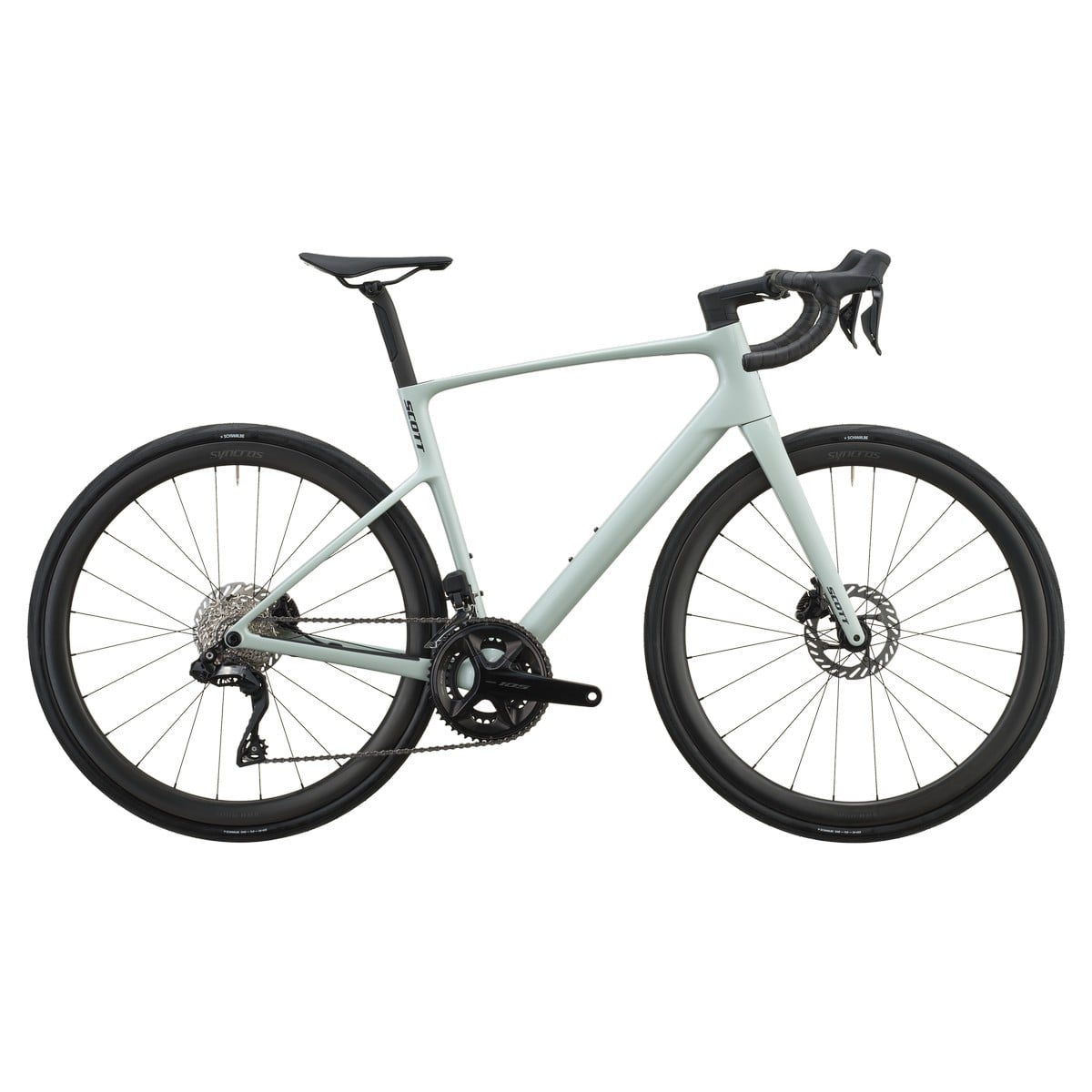 Cestno kolo SCOTT Addict 30 sand green 2027