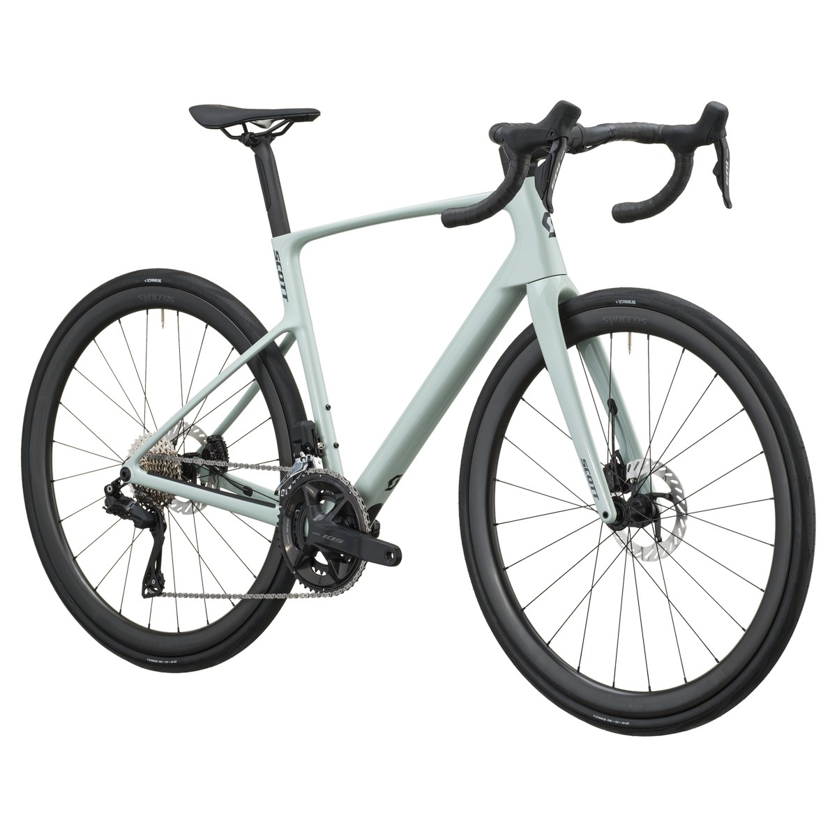 Cestno kolo SCOTT Addict 30 sand green 2027