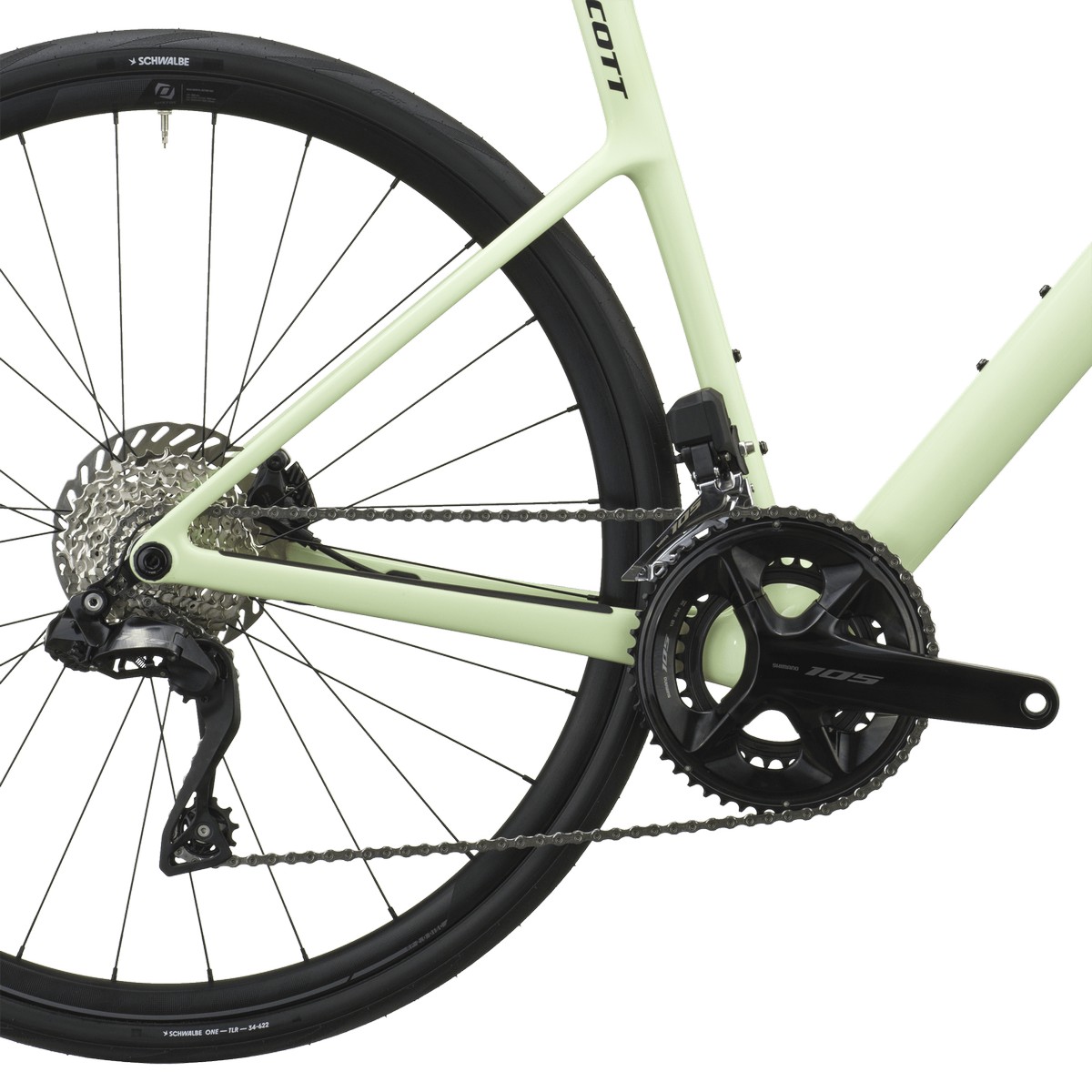 Cestno kolo SCOTT Addict 40 green 2027