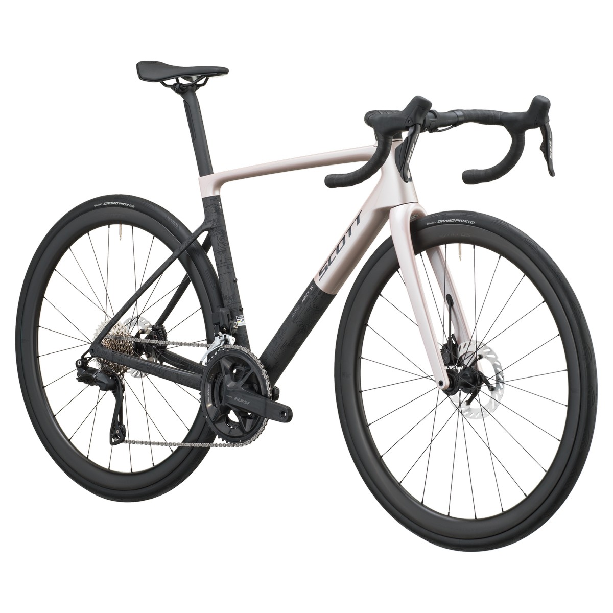 Cestno kolo SCOTT Addict RC 30 pink/carbon black