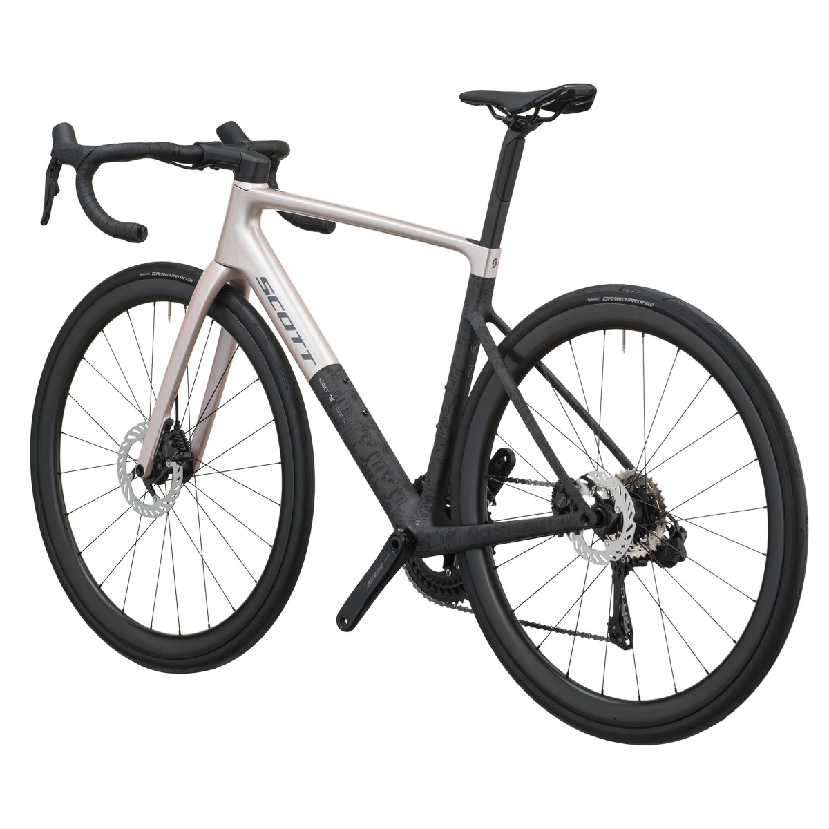 Cestno kolo SCOTT Addict RC 30 pink/carbon black