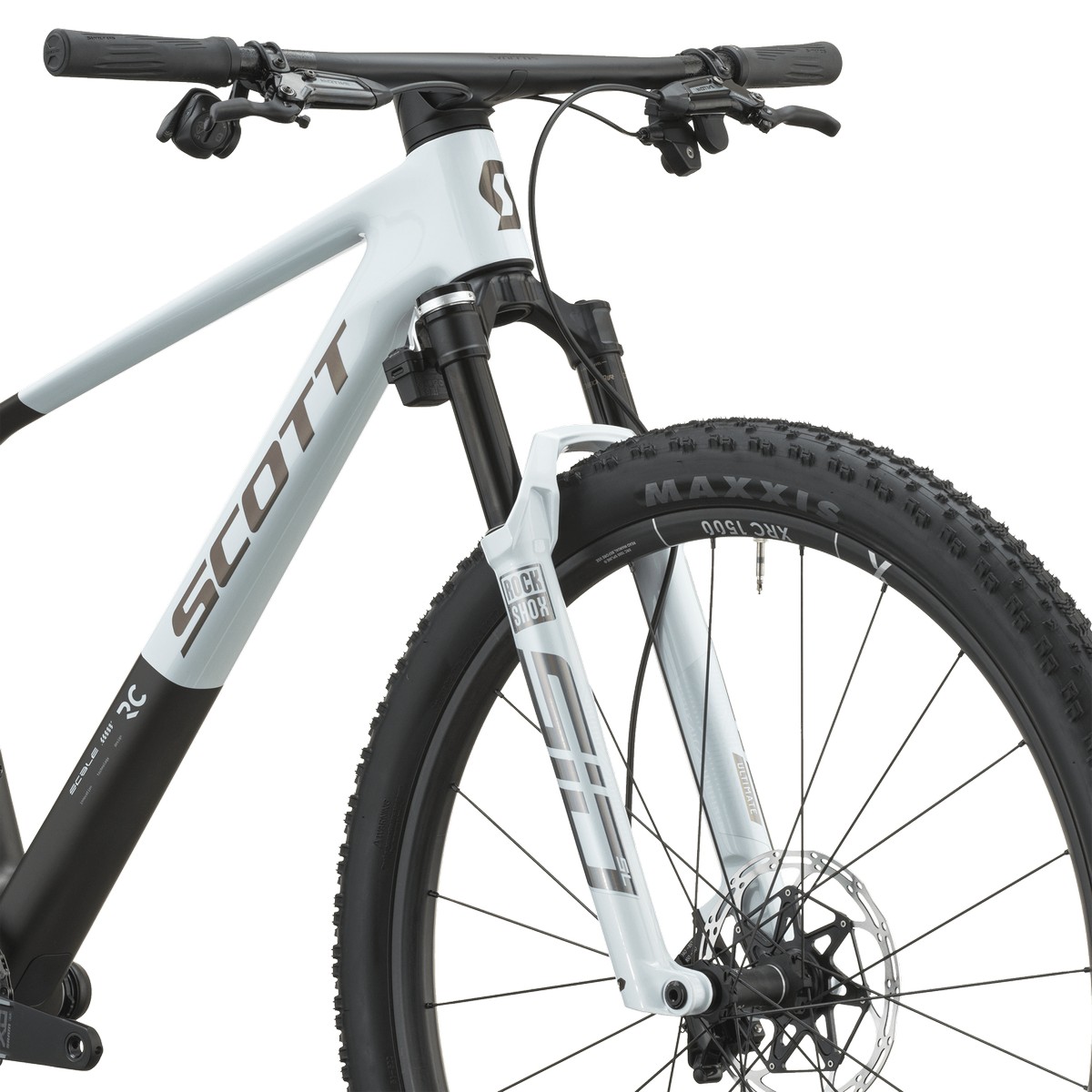 Gorsko kolo SCOTT Scale RC World Cup white/carbon black 2027 Gorsko kolo SCOTT Scale RC World Cup white/carbon black 2027