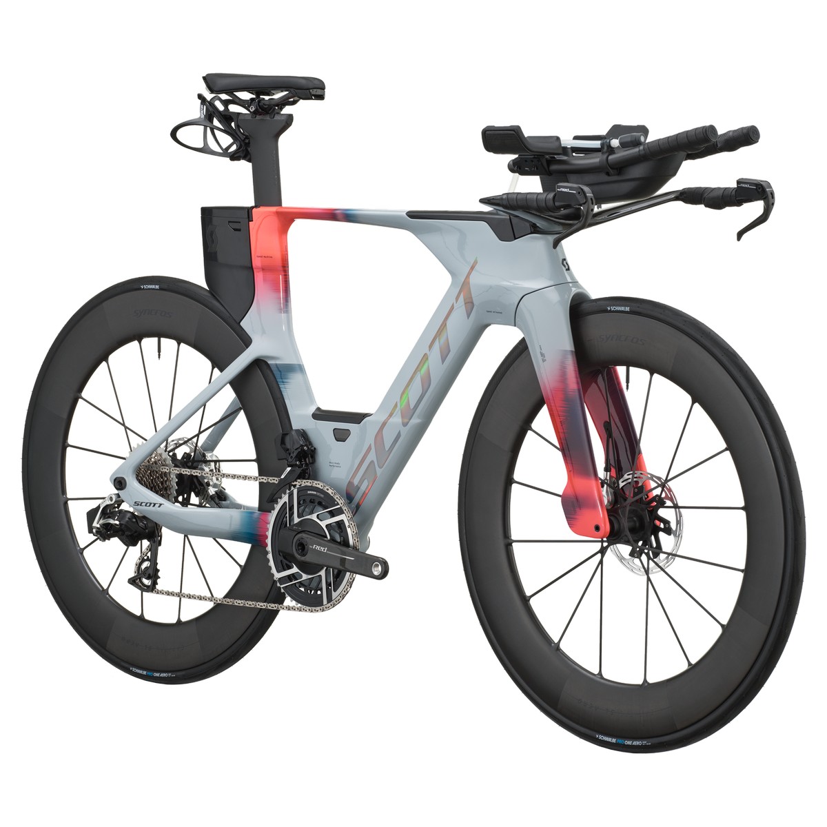 Triatlonsko kolo SCOTT Plasma RC Ultimate grey/gloaming orange 2027