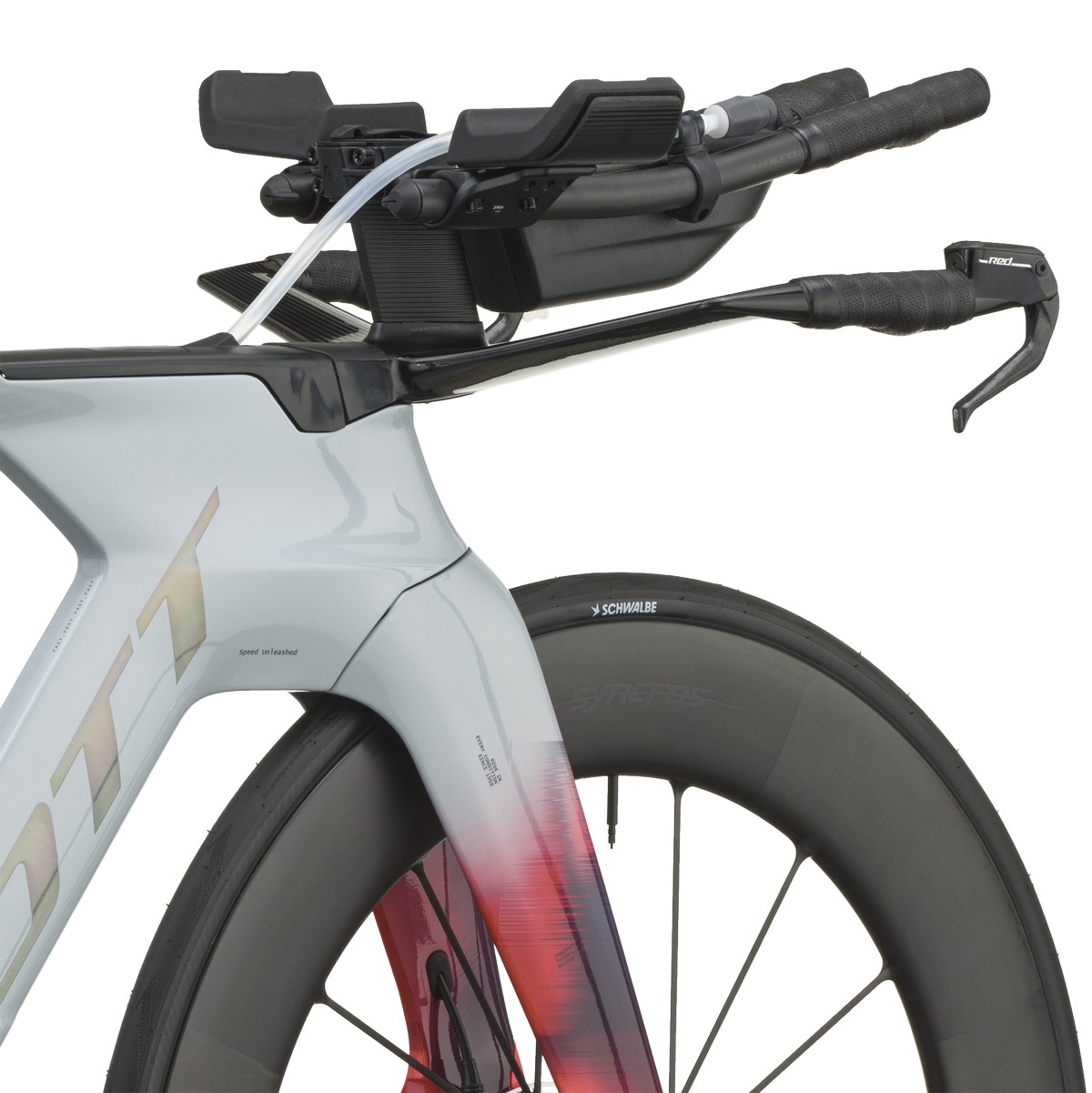Triatlonsko kolo SCOTT Plasma RC Ultimate grey/gloaming orange 2027