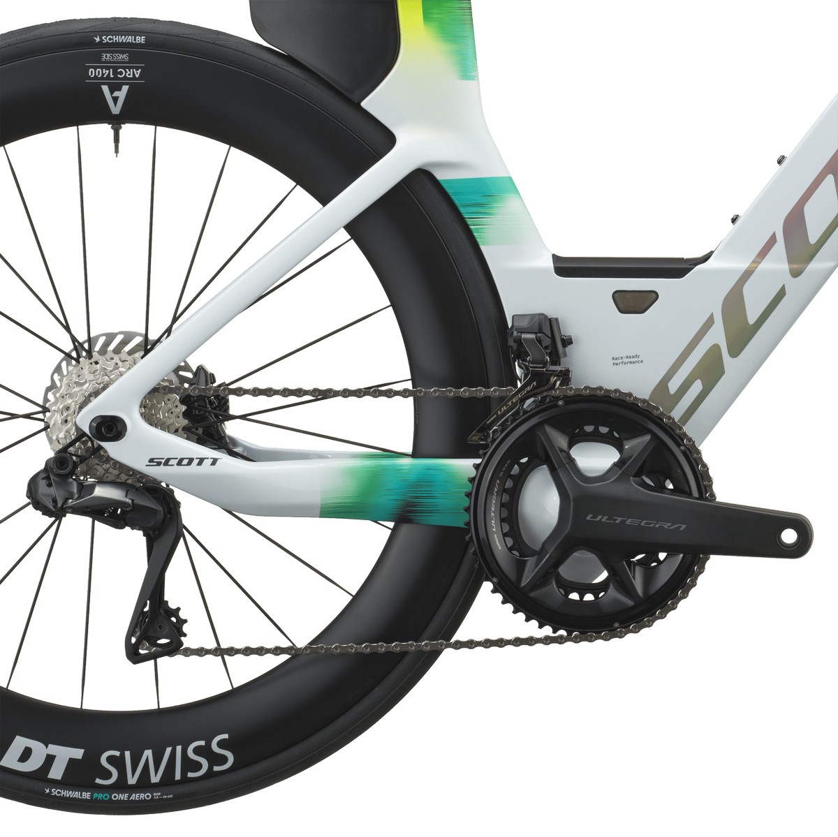 Triatlonsko kolo SCOTT Plasma RC Pro white/viper green 2027 Triatlonsko kolo SCOTT Plasma RC Pro white/viper green 2027