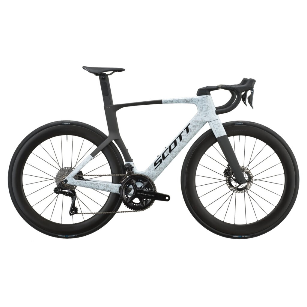Cestno kolo SCOTT Foil RC Pro white/carbon black 2027 Cestno kolo SCOTT Foil RC Pro white/carbon black 2027