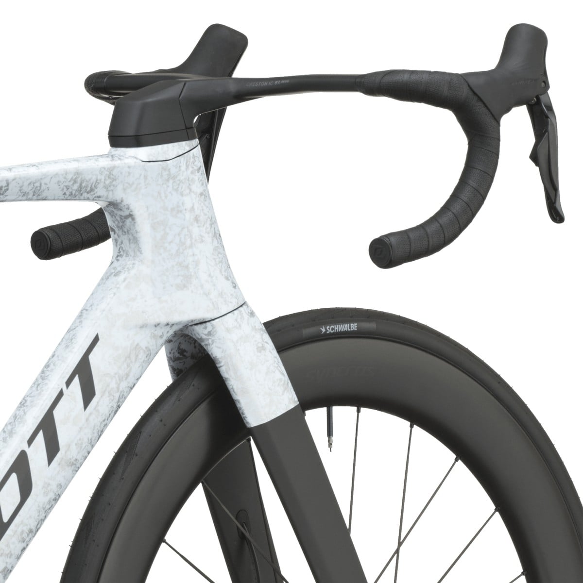Cestno kolo SCOTT Foil RC Pro white/carbon black 2027 Cestno kolo SCOTT Foil RC Pro white/carbon black 2027