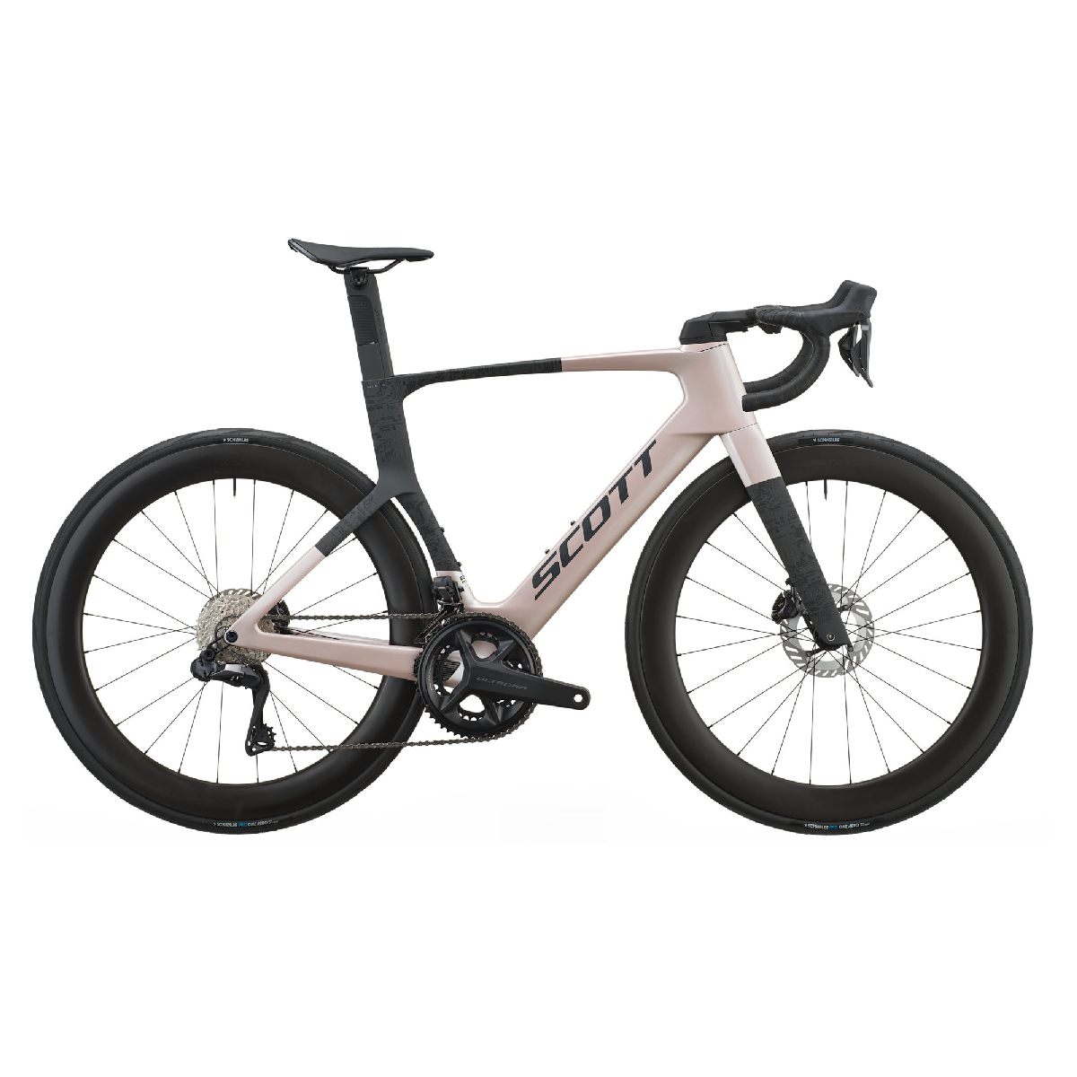 Cestno kolo SCOTT Foil RC 10 pink/carbon black 2027 Cestno kolo SCOTT Foil RC 10 pink/carbon black 2027