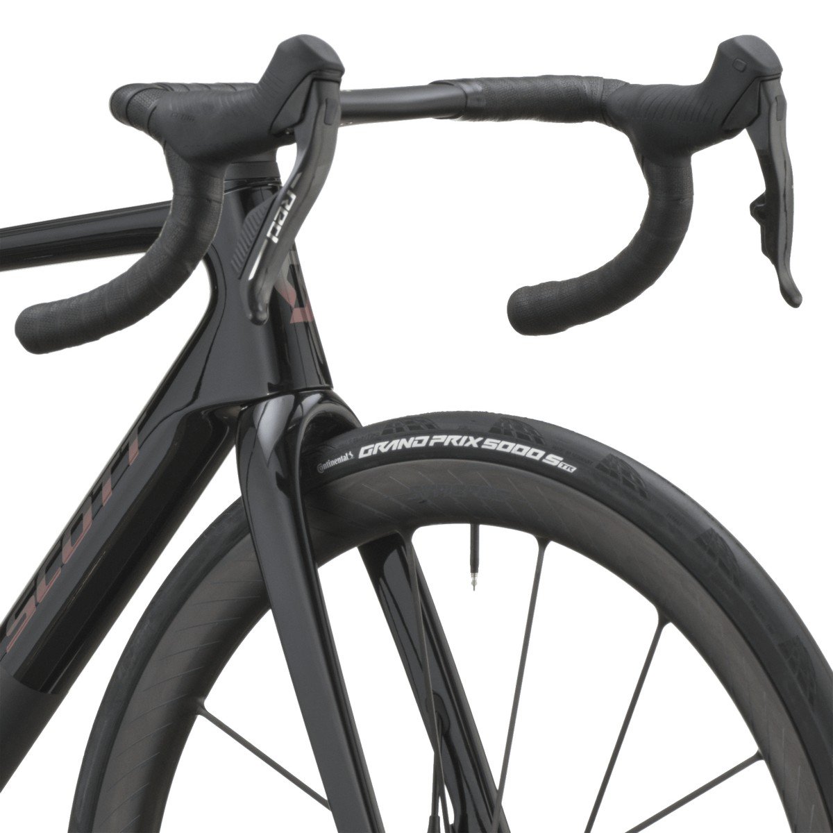 Cestno kolo SCOTT Addict RC Ultimate black/carbon black 2027