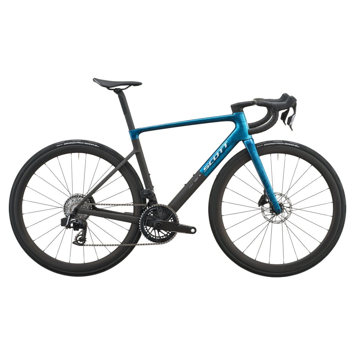 Cestno kolo SCOTT Addict RC Team blue/carbon black 2027