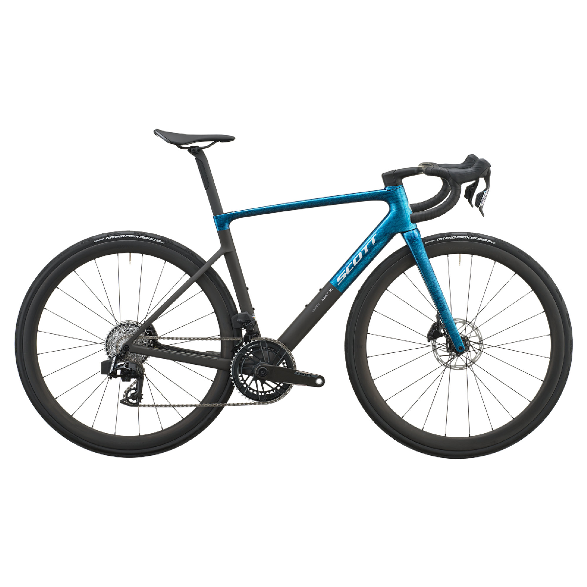 Cestno kolo SCOTT Addict RC Team blue/carbon black 2027