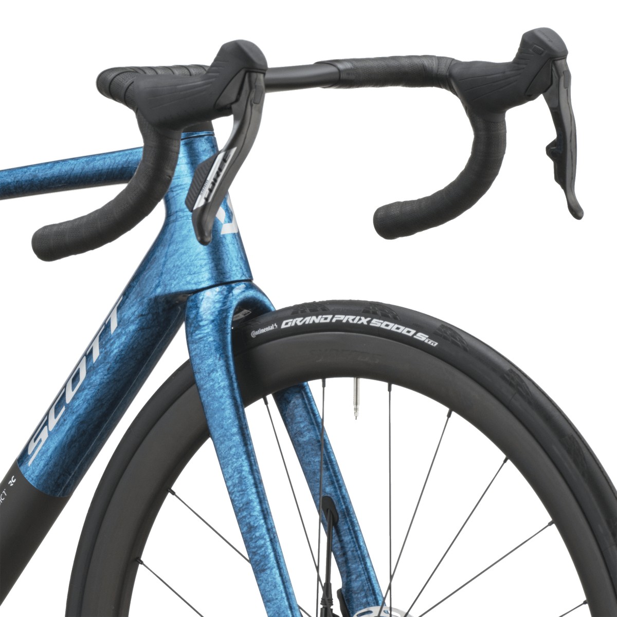 Cestno kolo SCOTT Addict RC Team blue/carbon black 2027