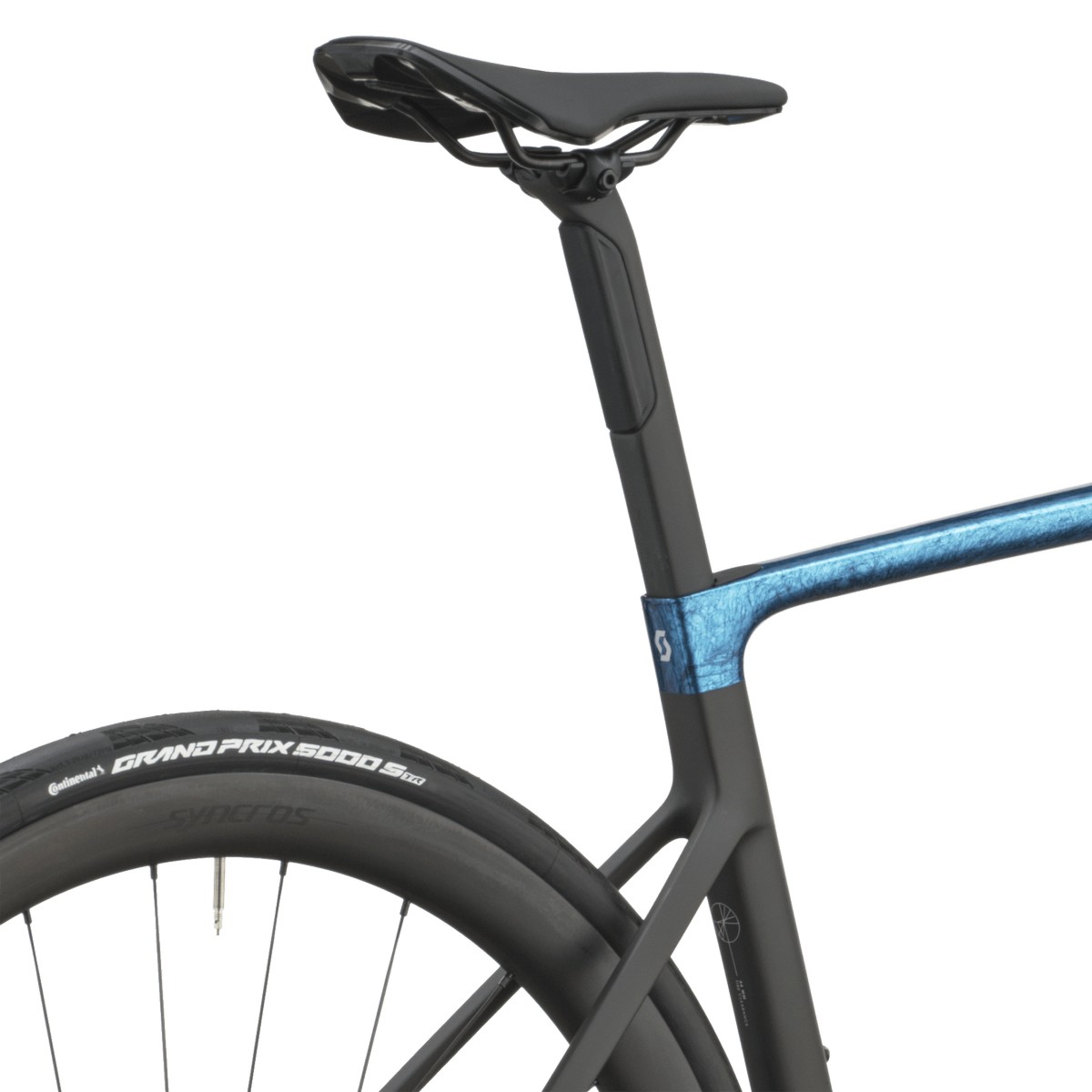 Cestno kolo SCOTT Addict RC Team blue/carbon black 2027