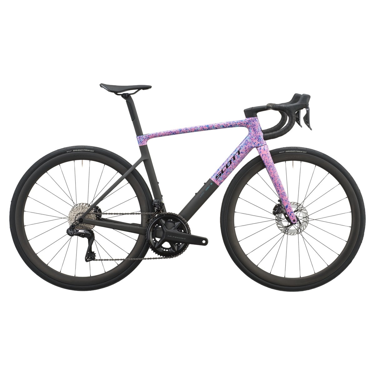 Cestno kolo SCOTT Addict RC 10 flourish blue/carbon black 2027 Cestno kolo SCOTT Addict RC 10 flourish blue/carbon black 2027