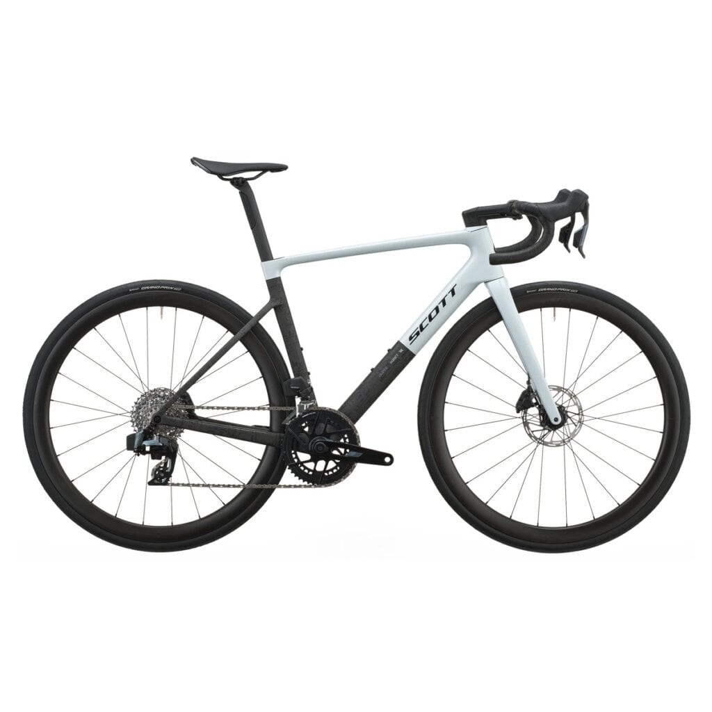 Cestno kolo SCOTT Addict RC 25 white/carbon black 2027 Cestno kolo SCOTT Addict RC 25 white/carbon black 2027