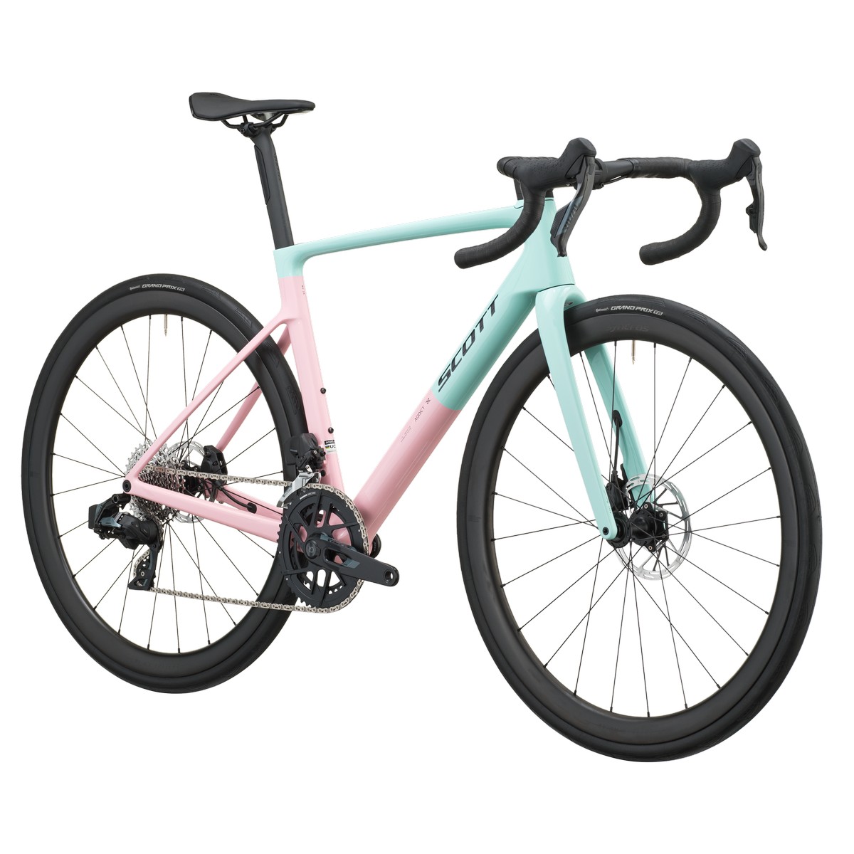 Cestno kolo SCOTT Addict RC 25 blue/pink 2027 Cestno kolo SCOTT Addict RC 25 blue/pink 2027