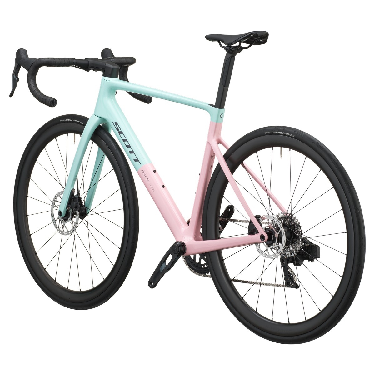 Cestno kolo SCOTT Addict RC 25 blue/pink 2027 Cestno kolo SCOTT Addict RC 25 blue/pink 2027