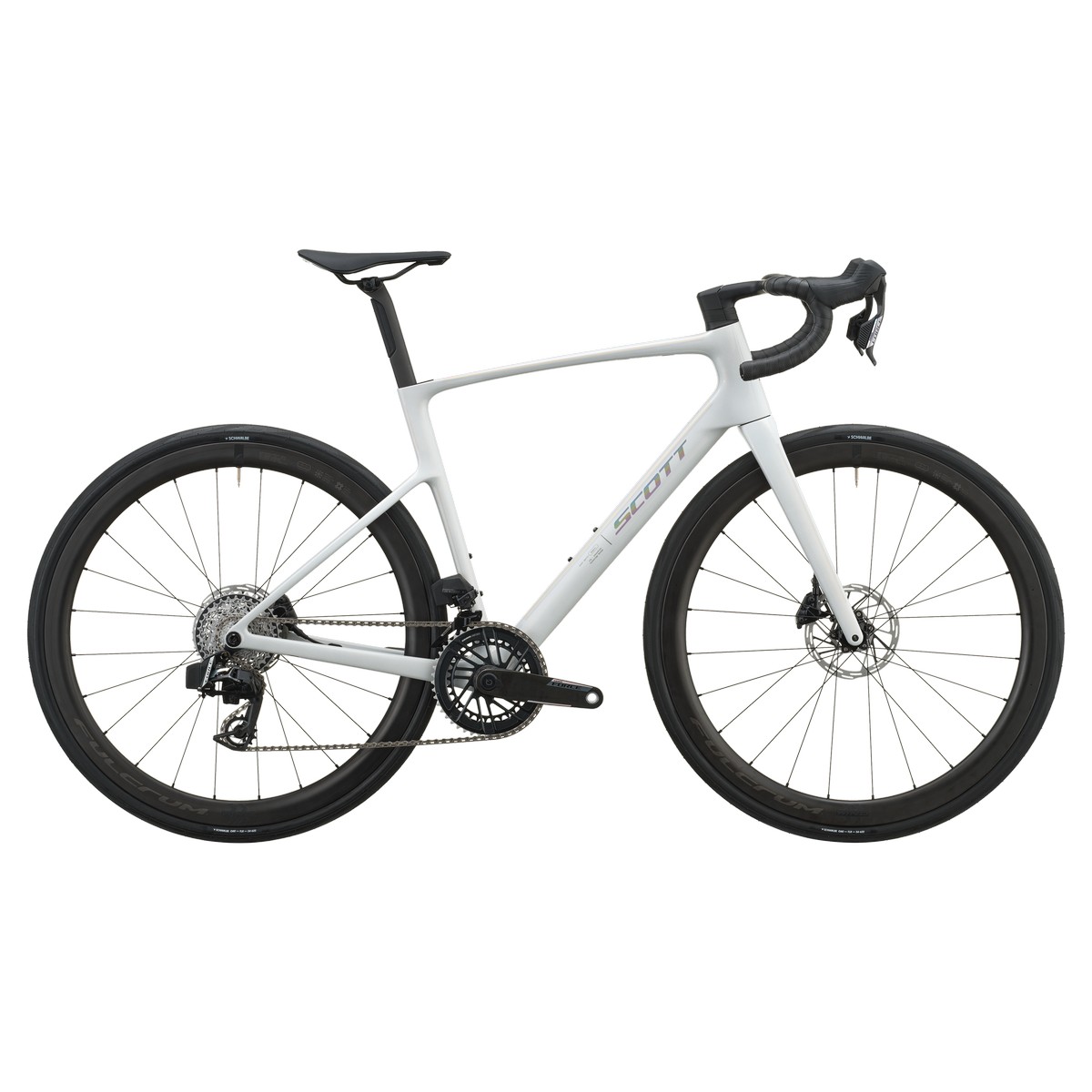 Cestno kolo SCOTT Addict 10 rainbow white 2027