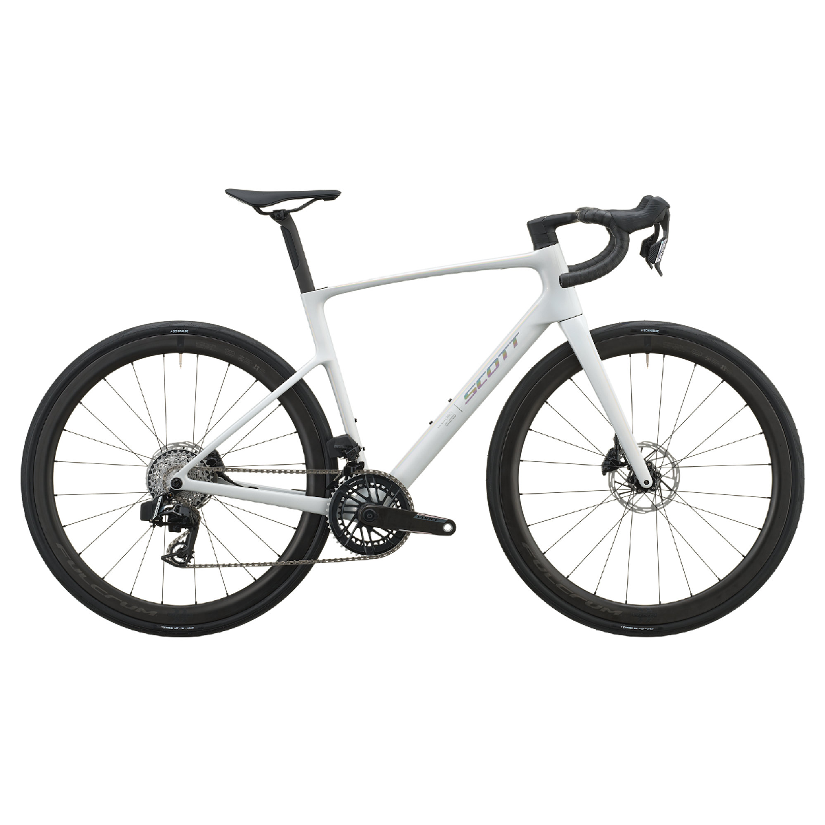 Cestno kolo SCOTT Addict 10 rainbow white 2027
