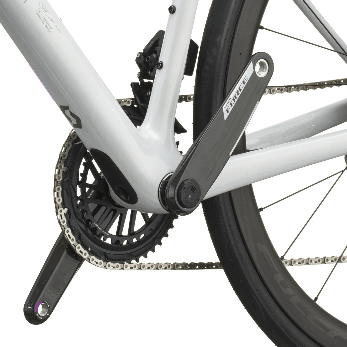 Cestno kolo SCOTT Addict 10 rainbow white 2027