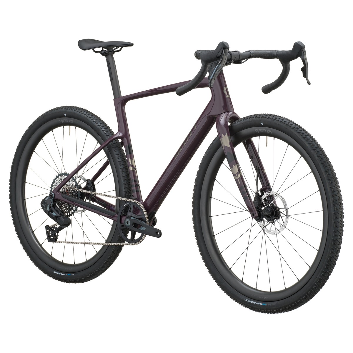 Gravel kolo SCOTT Addict Gravel 30 mulberry purple 2027