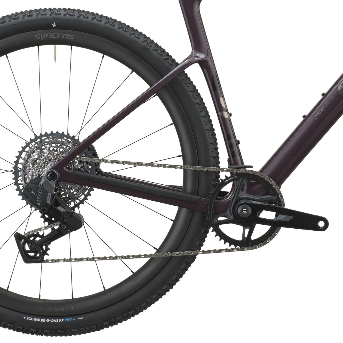 Gravel kolo SCOTT Addict Gravel 30 mulberry purple 2027