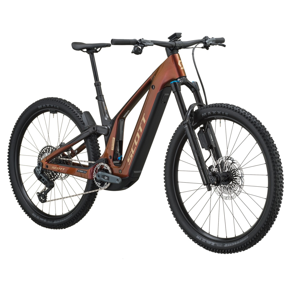 Električno gorsko kolo SCOTT Patron 10 red/carbon black 2027