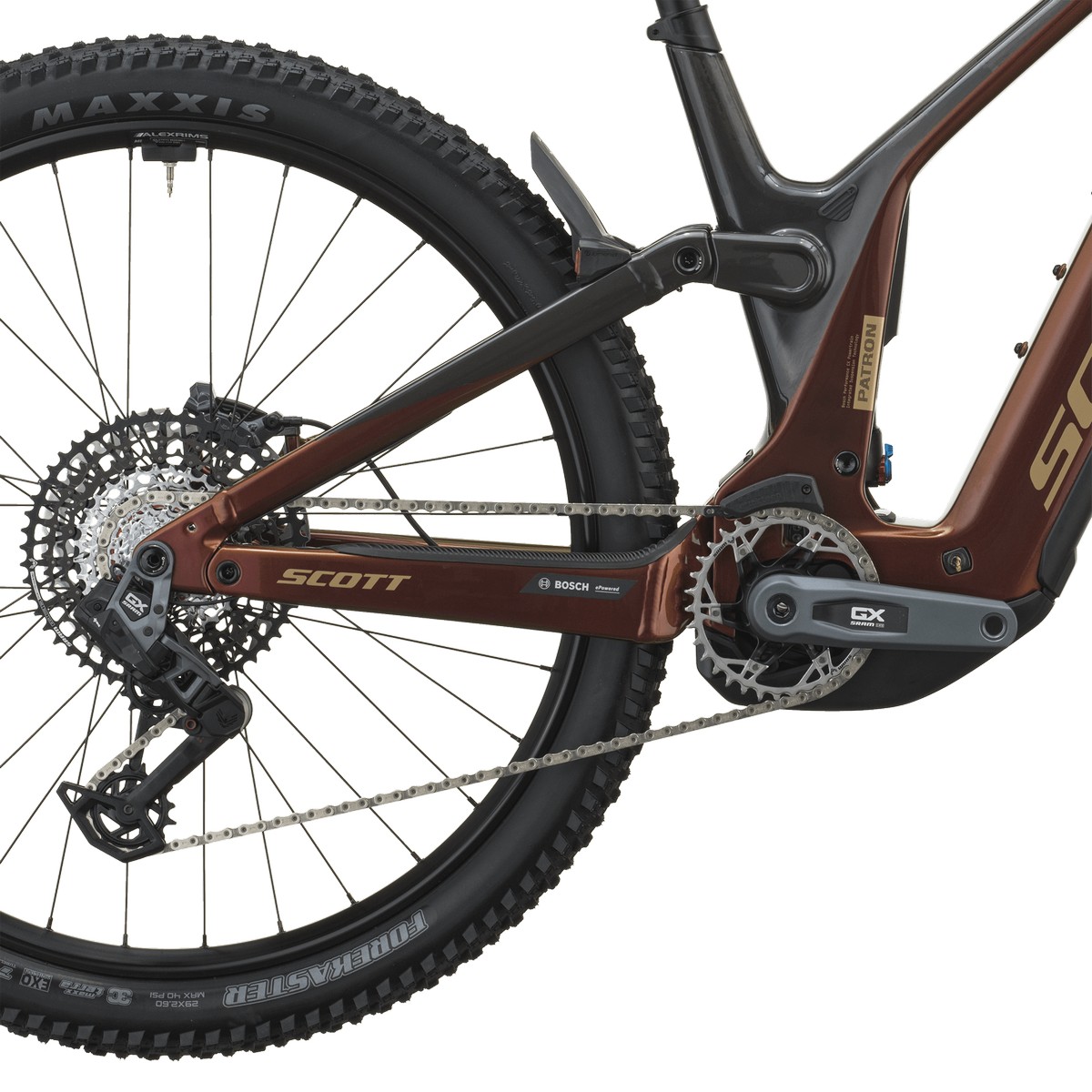 Električno gorsko kolo SCOTT Patron 10 red/carbon black 2027
