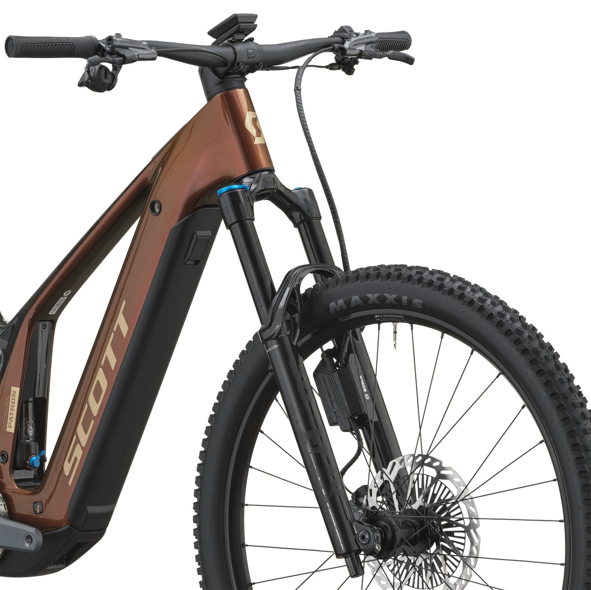 Električno gorsko kolo SCOTT Patron 10 red/carbon black 2027