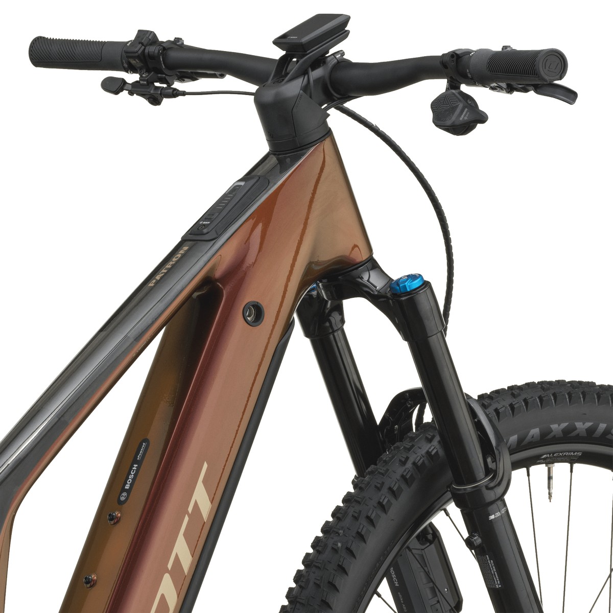 Električno gorsko kolo SCOTT Patron 10 red/carbon black 2027