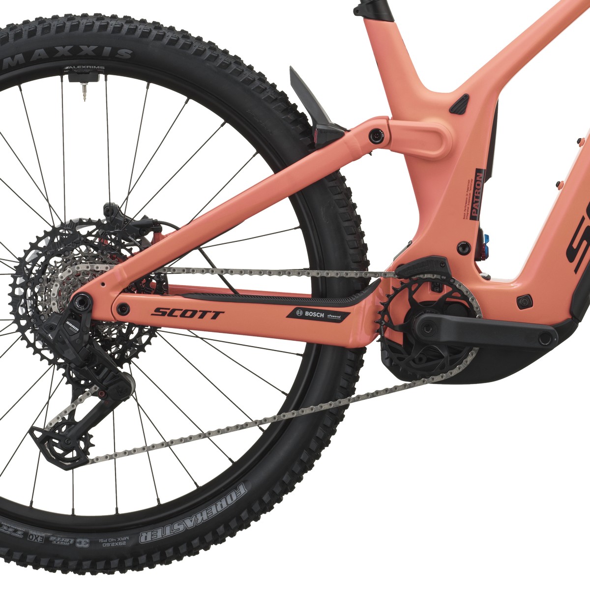 Električno gorsko kolo SCOTT Patron 20 peach pink 2027 Električno gorsko kolo SCOTT Patron 20 peach pink 2027