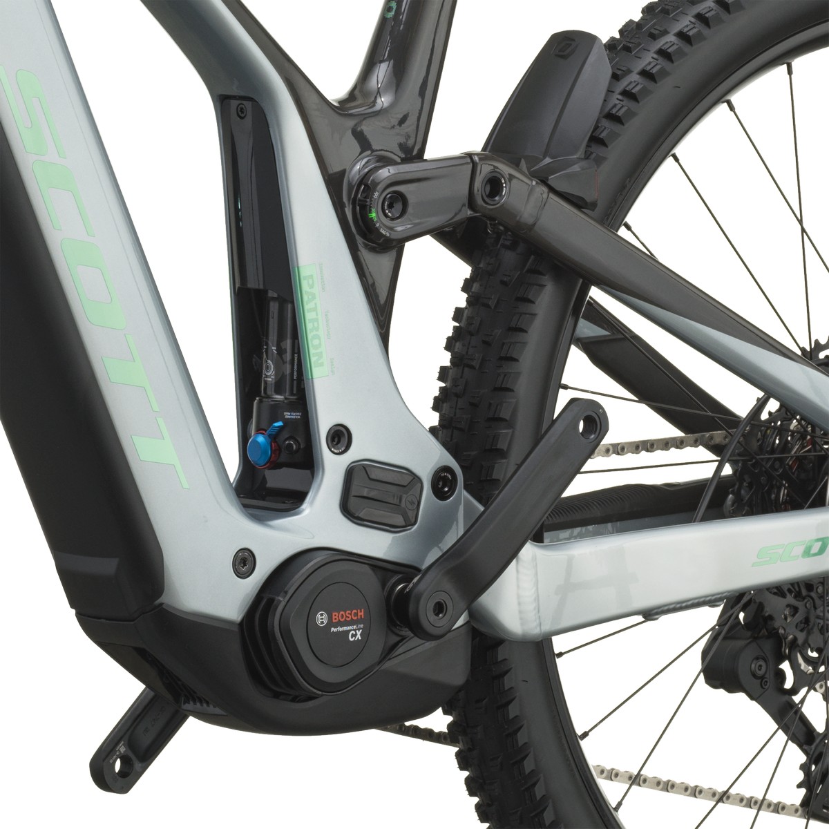 Električno gorsko kolo SCOTT Patron 20 grey/carbon black 2027