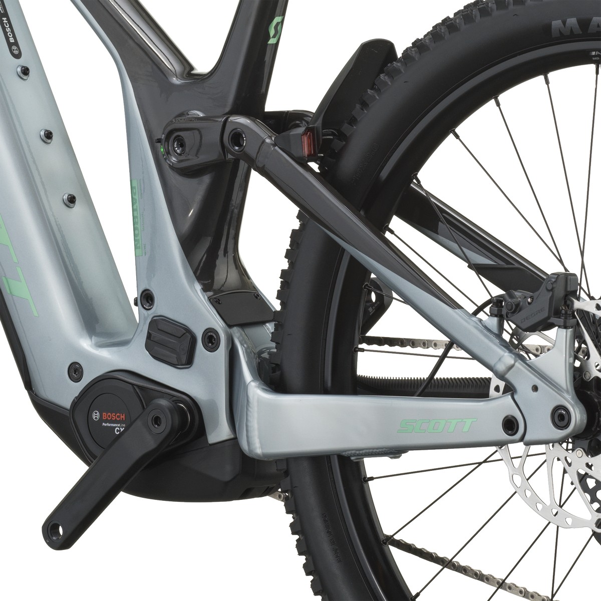 Električno gorsko kolo SCOTT Patron 20 grey/carbon black 2027