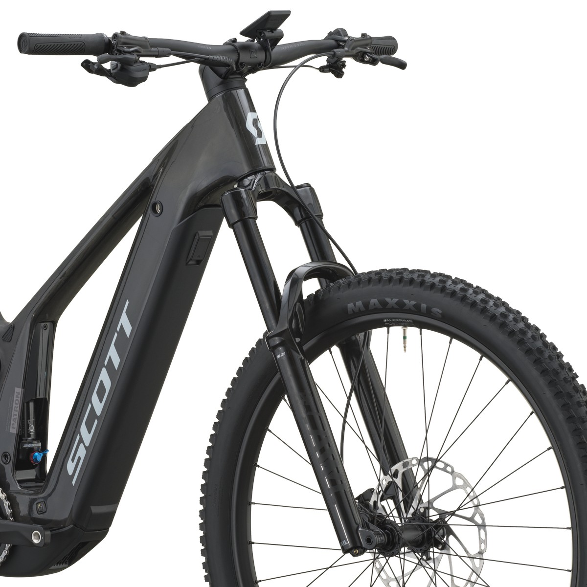 Električno gorsko kolo SCOTT Patron 30 carbon black 2027 Električno gorsko kolo SCOTT Patron 30 carbon black 2027