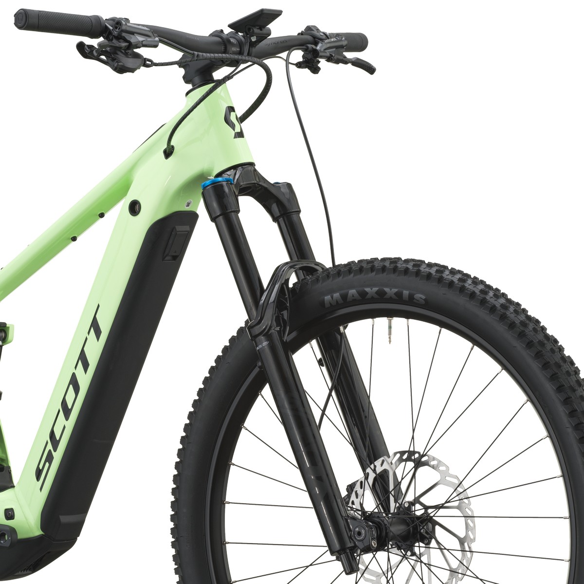 Električno gorsko kolo SCOTT Strike 10 green 2027 Električno gorsko kolo SCOTT Strike 10 green 2027
