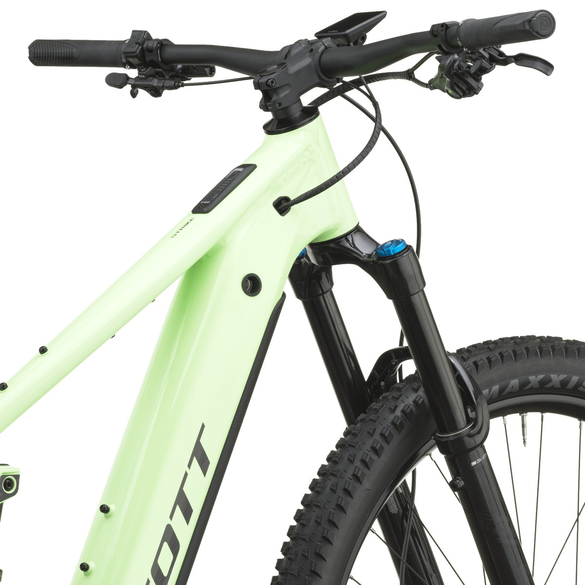 Električno gorsko kolo SCOTT Strike 10 green 2027 Električno gorsko kolo SCOTT Strike 10 green 2027