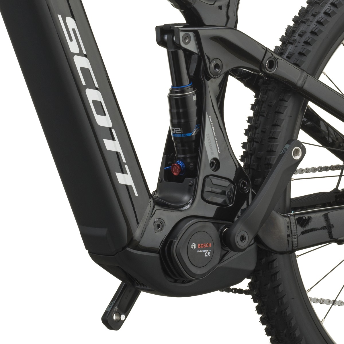 Električno gorsko kolo SCOTT Strike 30 black 2027