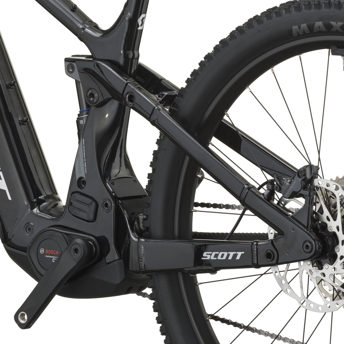 Električno gorsko kolo SCOTT Strike 30 black 2027