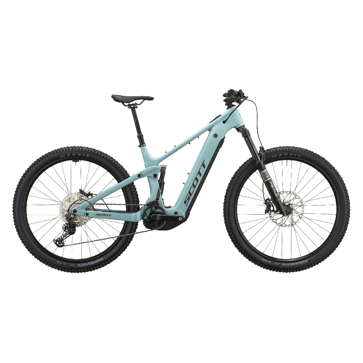 Električno gorsko kolo SCOTT Strike 30 mist blue 2027 Električno gorsko kolo SCOTT Strike 30 mist blue 2027