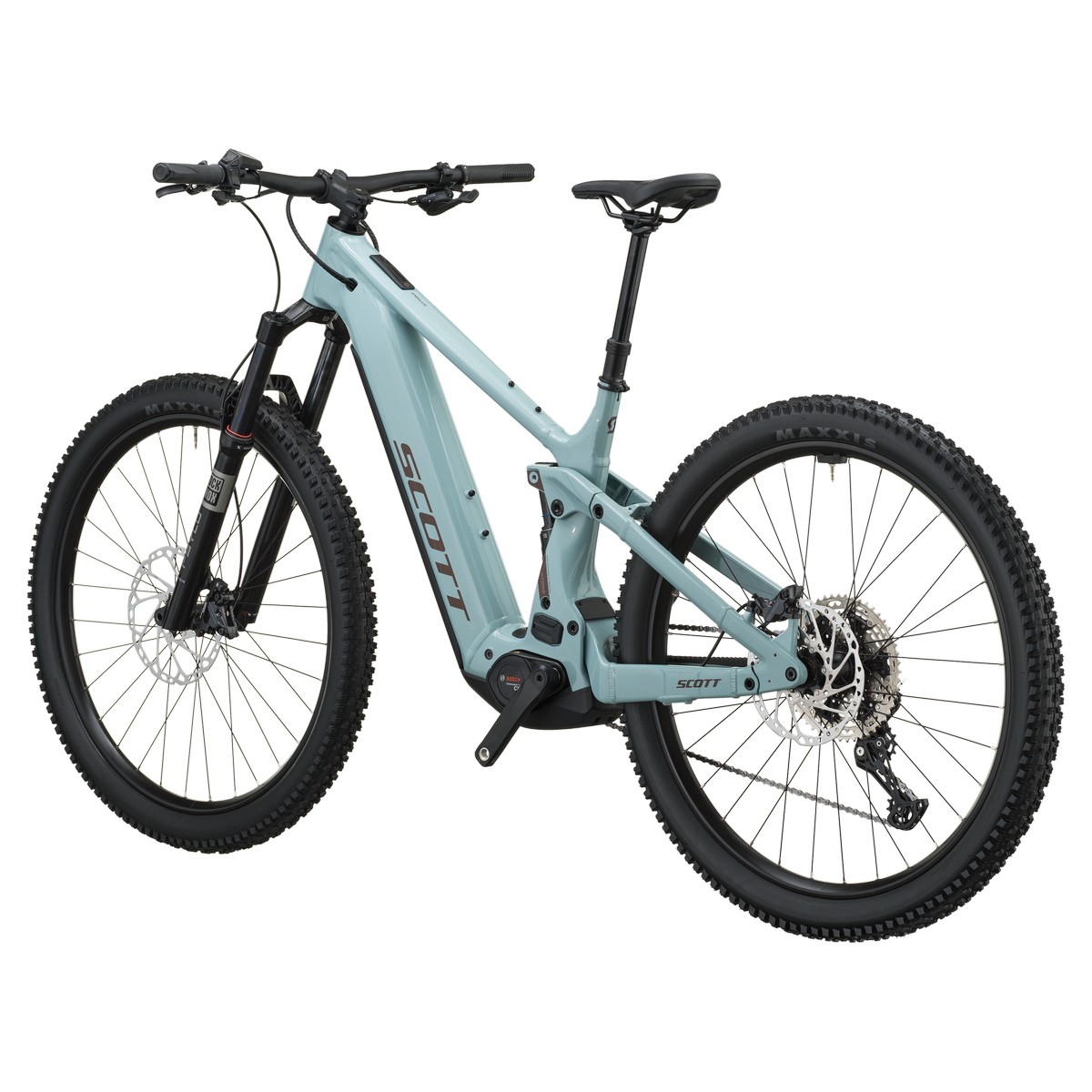 Električno gorsko kolo SCOTT Strike 30 mist blue 2027 Električno gorsko kolo SCOTT Strike 30 mist blue 2027