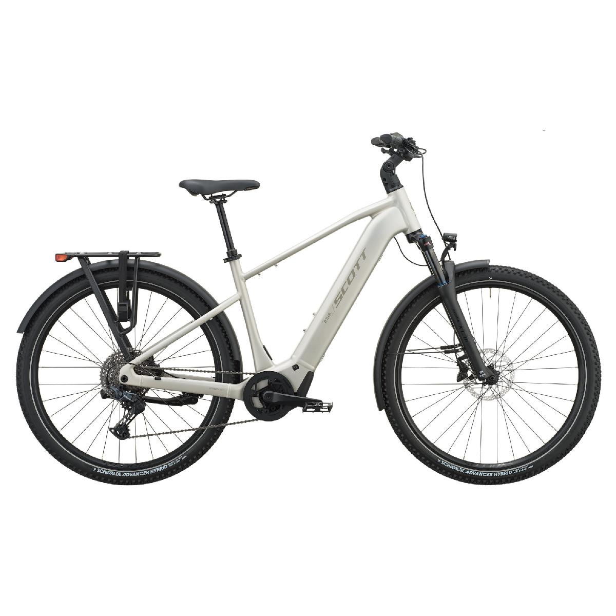 Električno treking kolo SCOTT Axis 10 ivory beige 2027