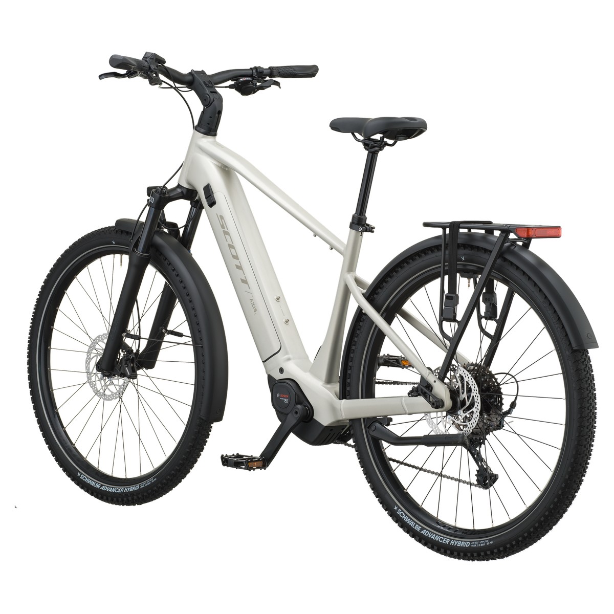 Električno treking kolo SCOTT Axis 10 ivory beige 2027
