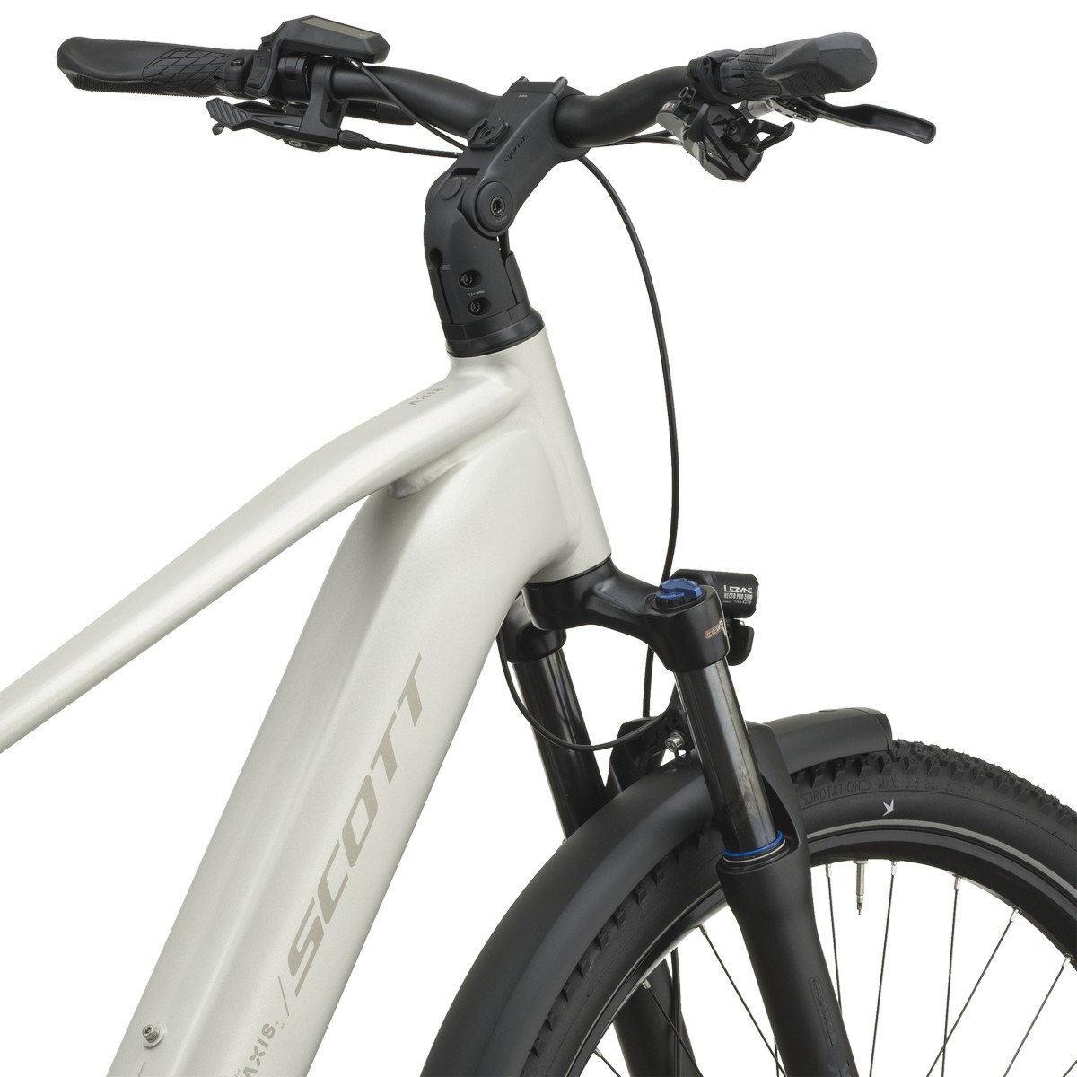 Električno treking kolo SCOTT Axis 10 ivory beige 2027