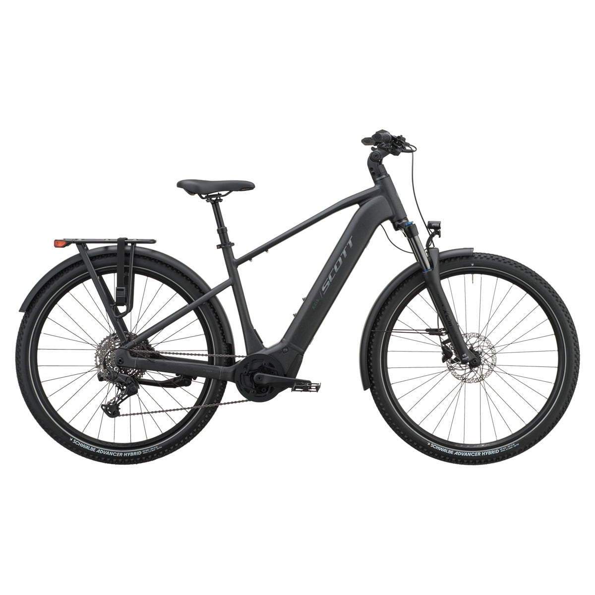 Električno treking kolo SCOTT Axis 20 granite black 2027