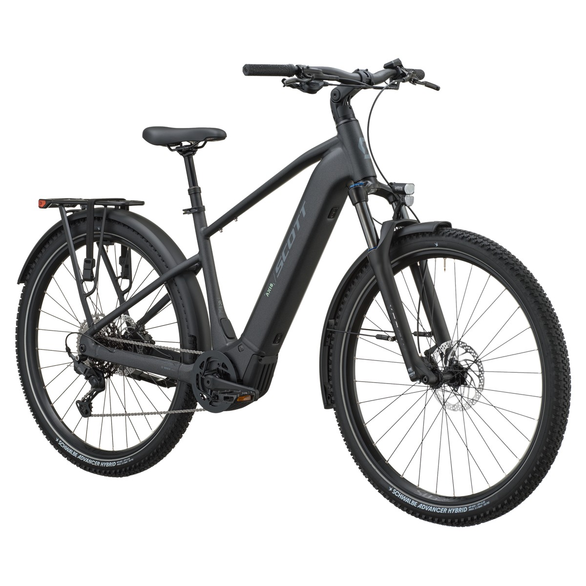 Električno treking kolo SCOTT Axis 20 granite black 2027