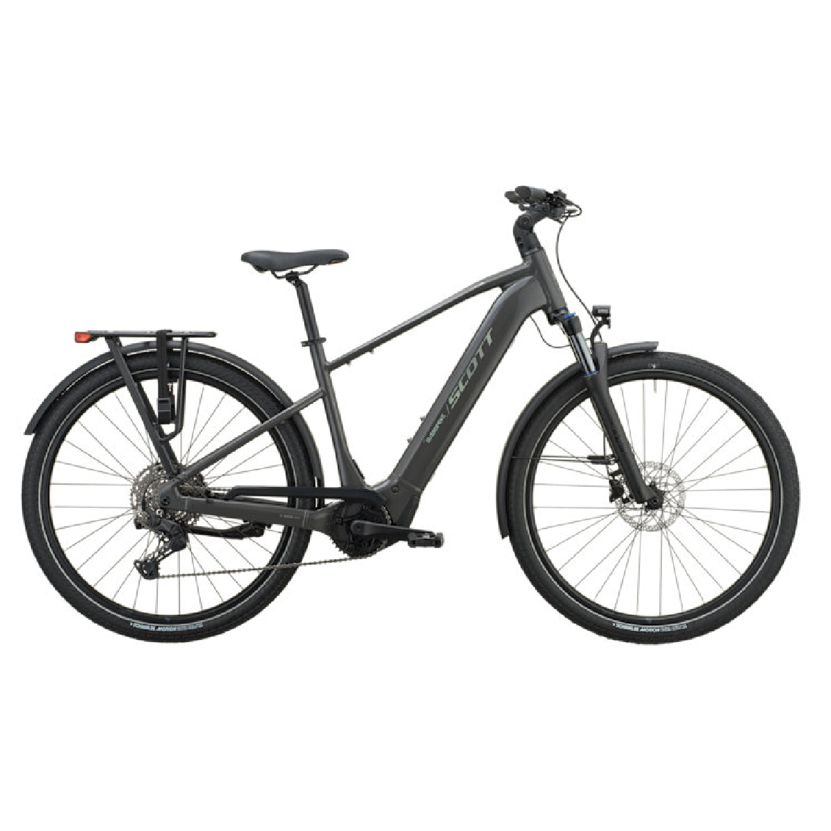 Električno treking kolo SCOTT Sub Sport 10 cinder grey 2027 Električno treking kolo SCOTT Sub Sport 10 cinder grey 2027